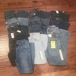 Lee, Wrangler, Wonder Nation, Place,Various brands